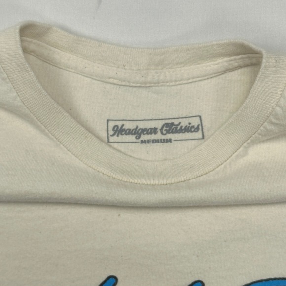 Headgear Classics Kobe Bryant Angel of LA Black Mamba T-Shirt Mens Medium Cream - Picture 3 of 6